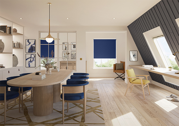 Palermo (Blackout), Midnight - Twist&Fit Roller Blind - Image 8